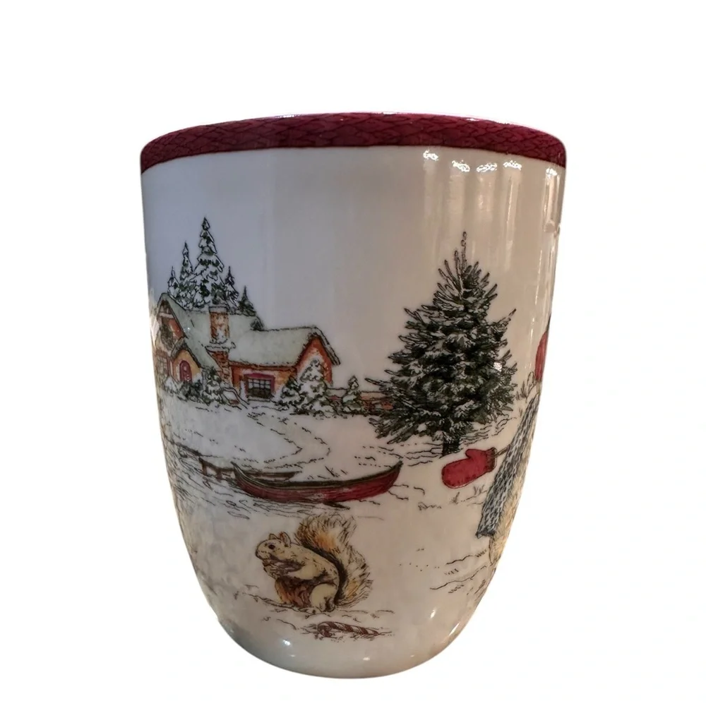 RARE Circa~2004 Williams Sonoma Snowman Coffee Mug Cocoa Mug 14oz NWOT